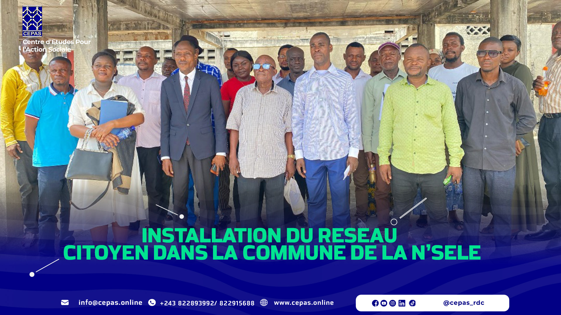 COMPTE-RENDU DE LA REUNION D’INSTALLATION DU RESEAU CITOYEN DANS LA COMMUNE DE N’SELE