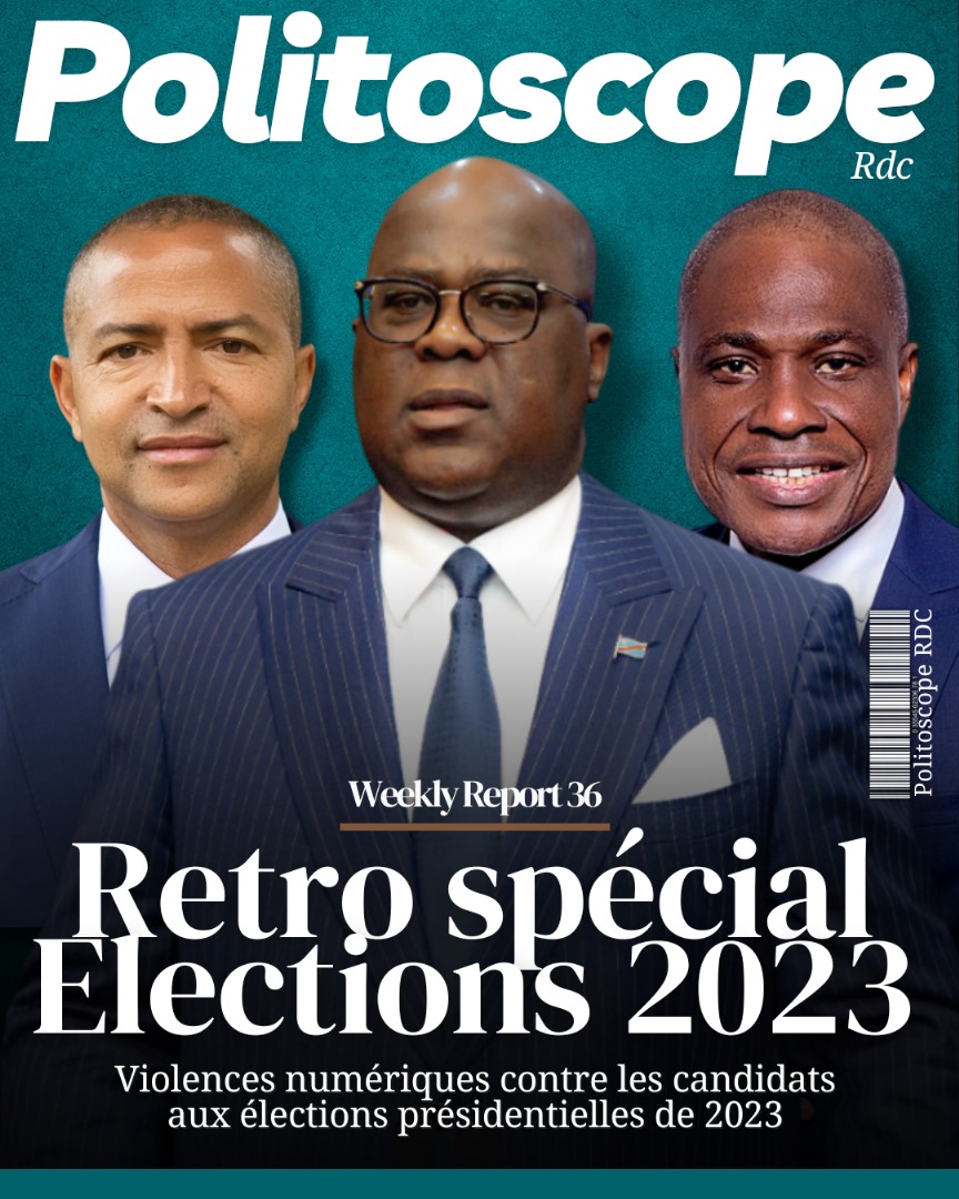 Violences numériques contre les candidats aux élections présidentielles de 2023 “Politoscope RDC”