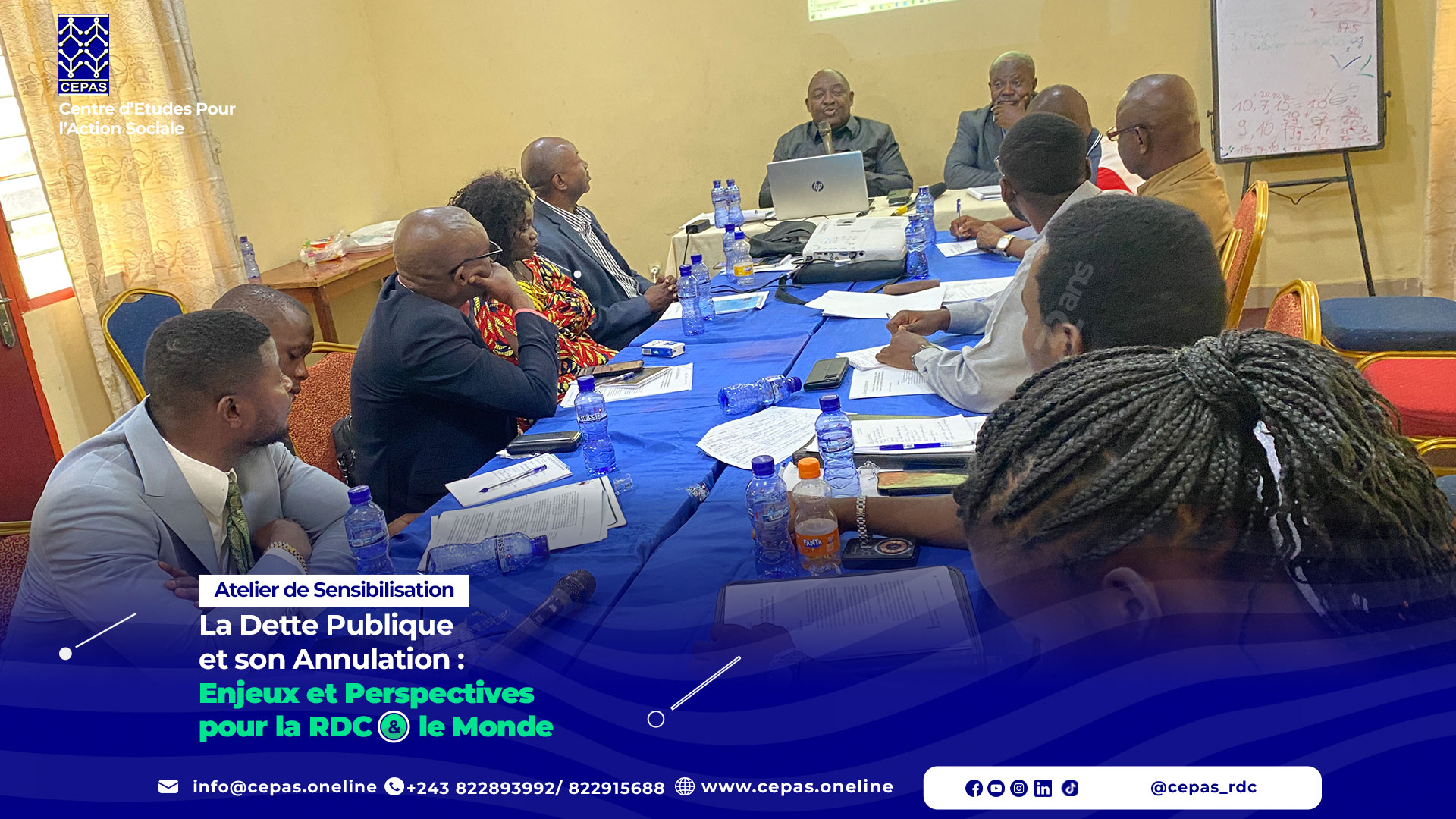 Atelier sur la dette publique et son annulation : défis et perspectives pour la RDC et le monde