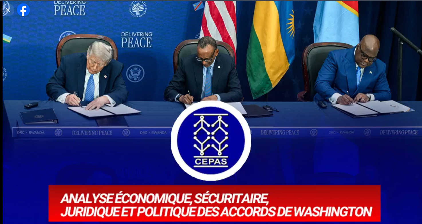 ANALYSE ÉCONOMIQUE, SECURITAIRE, JURIDIQUE ET POLITIQUE DES ACCORDS DE WASHINGTON