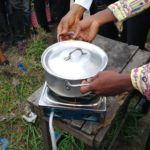 Remise de biodigesteurs à la population du quartier Mombele, commune de Limete