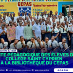 Visite pédagogique des élèves du Collège Saint Cyprien à la Bibliothèque du CEPAS